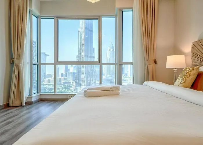 Magnificent Luxury 3Br With Amazing Burj & Fountain View